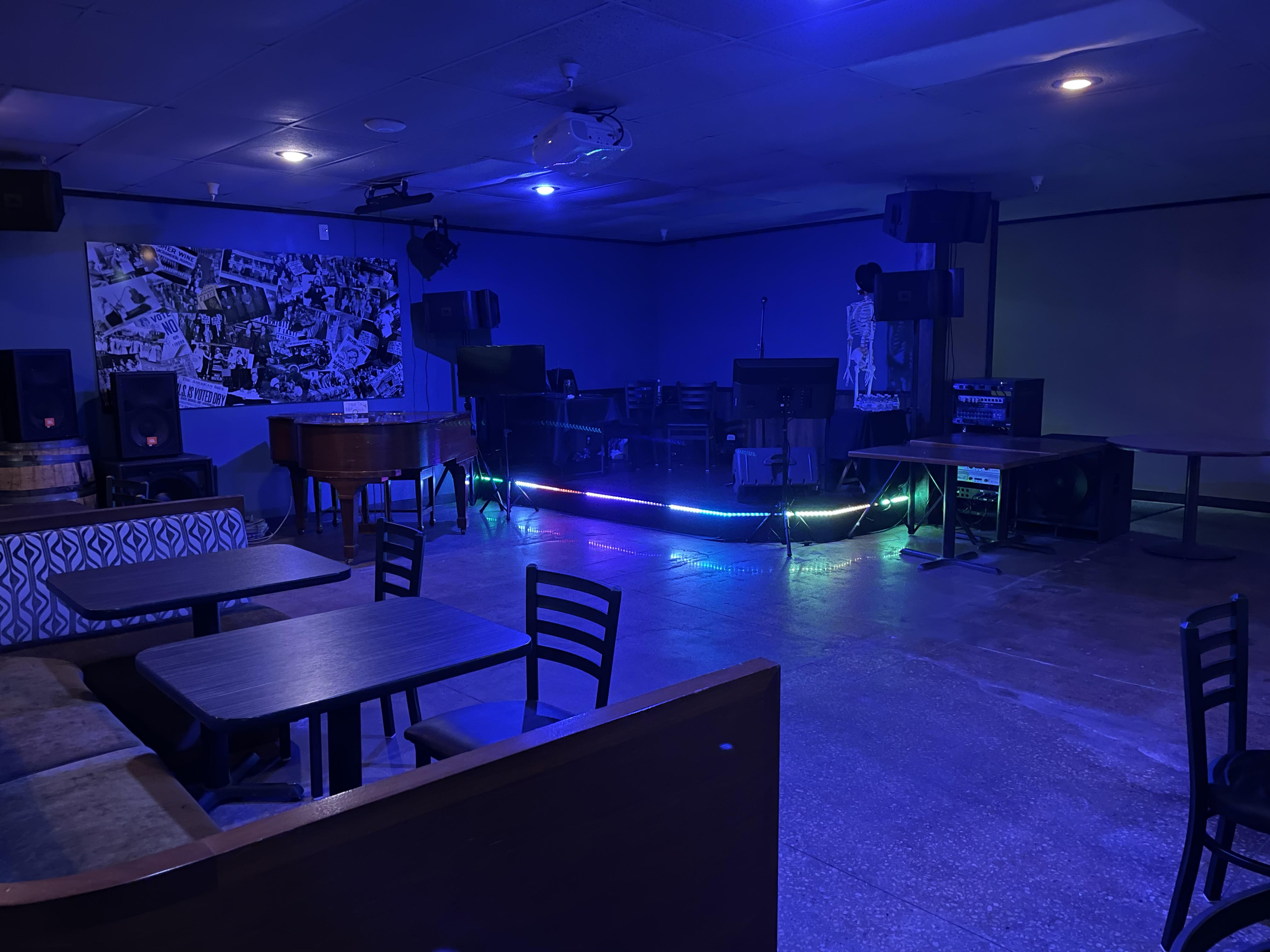Piano and Stage